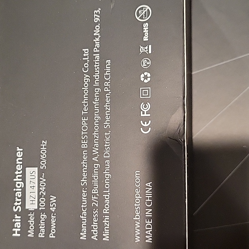 Bestope Hair Straightener - Picture 4 of 6